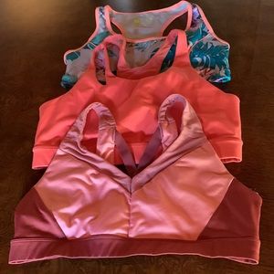 Set of 3 sport bras